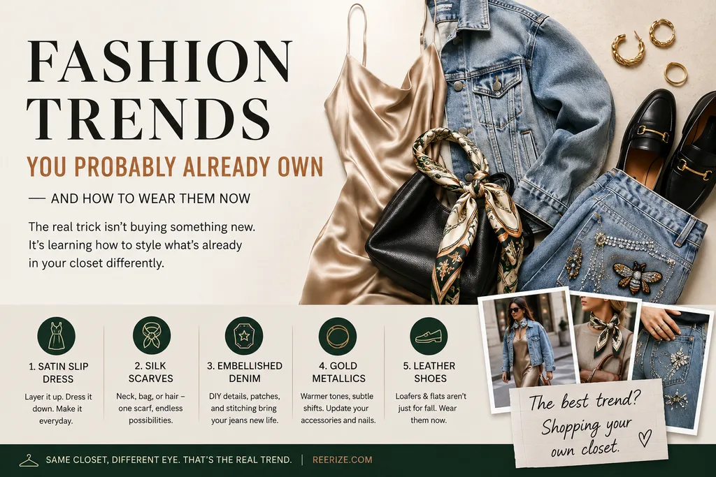 Fashion trends you already own styled with a layered outfit